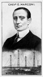 Guglielmo Marchese Marconi, italský elektrotechnik, c1924 od Unbekannt