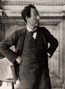 Gustav Mahler, rakouský skladatel a dirigent, 1900 od Unbekannt