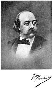 Gustave Flaubert, francouzský romanopisec, 19. století od Unbekannt