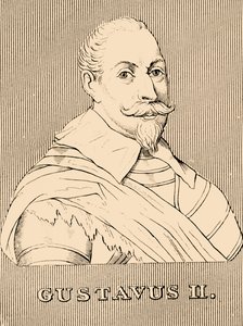 Gustav II, 1594-1632, 1830. od Unbekannt