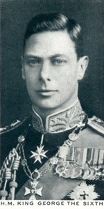 HM King George Šestý, 1937 od Unbekannt