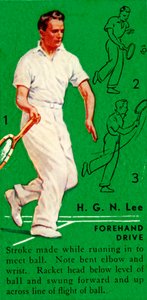 H. G. N. Lee - Forehand Drive, c1935. od Unbekannt