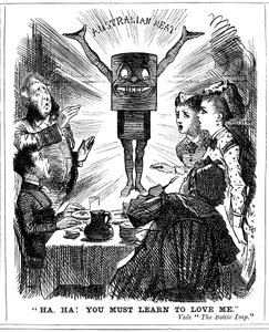Ha, Ha! Musíte se naučit milovat mě, 1873 od Unbekannt