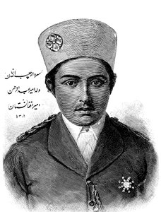 Habibollah Khan 1872-1919, vládce Afghánistánu 1901-1919, 1893 od Unbekannt