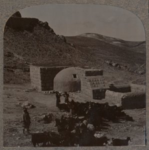 Hostinec na půli cesty na cestě do Jericha, 1900 od Unbekannt
