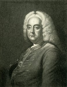 Händel, polovina 18. století, 1907. od Unbekannt