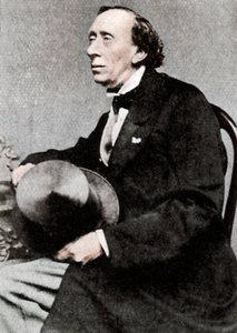 Hans Christian Andersen, dánský spisovatel a básník, polovina 19. století od Unbekannt