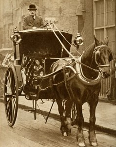 Kabina Hansom, c1910, 1935. od Unbekannt