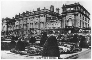 Harewood House, West Yorkshire, Anglie, 1936 od Unbekannt