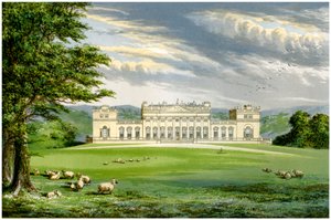 Harewood House, Yorkshire, domov hraběte z Harewood, c1880 od Unbekannt