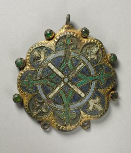 Přívěsek s postrojem, 1200s. od Unbekannt