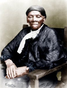 Harriet Tubman, americká aktivistka proti otroctví, c1900 od Unbekannt
