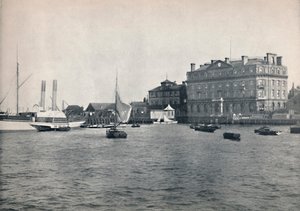 Harwich - The Quay a Great Eastern Hotel, 1895 od Unbekannt
