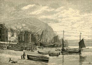 Hastings: The Fishermens Quarter, 1898. od Unbekannt