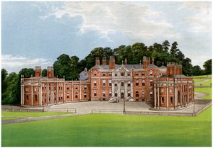 Hawkestone, domov Viscount Hill, c1880 od Unbekannt