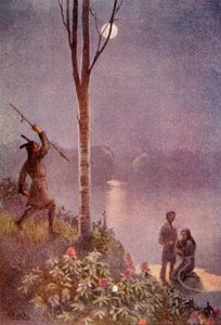 Postavil kopí a udeřil do opasku, 1914. od Unbekannt