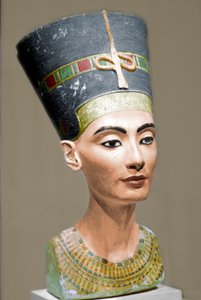 Hlava egyptské královny Nefertiti od Unbekannt