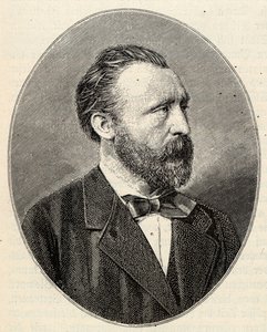 Heinrich von Stephan 1831-1897, generální ředitel pošty. od Unbekannt