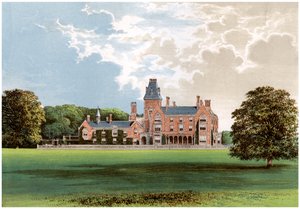 Hemsted Park, poblíž Staplehurst, Kent, domov vikomta Cranbrooka, c1880 od Unbekannt