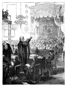 Projev Henryho Broughamse na obhajobu během procesu s královnou Caroline, 1820 c1895 od Unbekannt