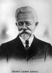 Henry Cabot Slim Lodge 1850-1924, americký republikánský senátor a historik, c1910 od Unbekannt