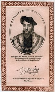 Henry Fitzalan, 19. hrabě z Arundelu od Unbekannt