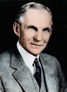 Henry Ford , americký inženýr a výrobce automobilů, c1910-c1930 od Unbekannt