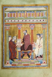 Jindřich III., Evangelarium císaře Svaté říše římské pro Jindřicha III., 10391043 od Unbekannt