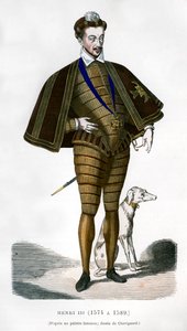 Jindřich III., francouzský král, 16. století 1882-1884 od Unbekannt