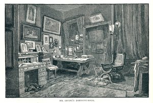 Henry Irvings Šatna, 1891 od Unbekannt