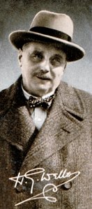 Herbert George HG Wells 1866-1946, anglický spisovatel, 1935 od Unbekannt