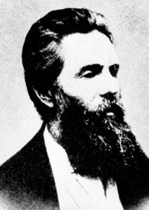 Herman Melville , americký autor, 19. století od Unbekannt