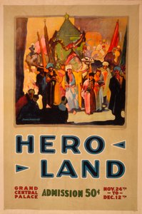Hero Land Plakát, New York, New York od Unbekannt