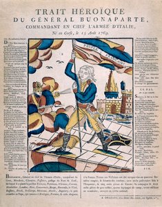 Hrdinný generál Bonaparte, 19. století od Unbekannt