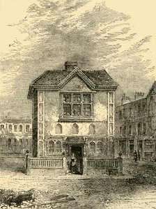 Hickss Hall asi 1750, c1872. od Unbekannt