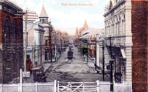 High Street, Fremantle, Austrálie, 1900 od Unbekannt