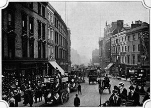 High Street, Kensington, Londýn, c1900 1901 od Unbekannt