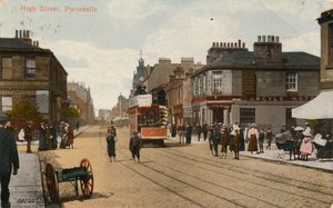 High Street, Portobello, 1913 od Unbekannt