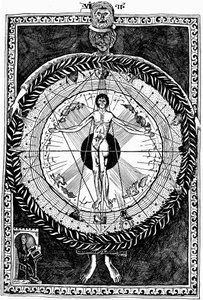 Hildegarda z Bingenu 1098-1179, německá abatyše a mystička od Unbekannt