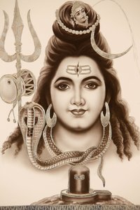 Hinduistický bůh Šiva, Indie od Unbekannt