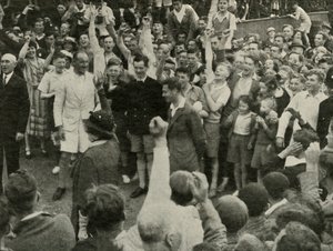 Jeho Veličenstvo v His Boys Camp v Southwold, 1937. od Unbekannt