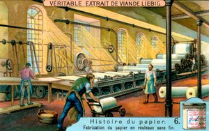 Historie papíru: 6, c1900 od Unbekannt