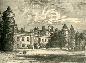Holyrood Palace, Edinburgh, 1890. od Unbekannt