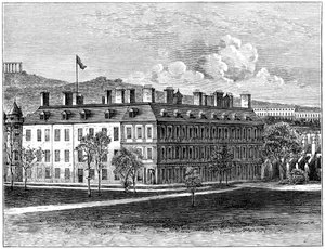 Holyrood Palace z jihovýchodu, Edinburgh, 1900 od Unbekannt