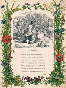 Hop-Picking, c1900 od Unbekannt