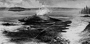 Vřídelní kužel, 1872, 1883 od Unbekannt