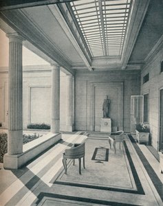 Dům v Grosvenor Road Westminster - The Stoa Looking West. G. a A. Gilbert Scottovi, architekti, od Unbekannt
