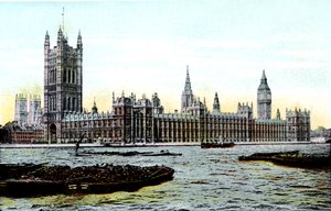 Houses of Parliament, Londýn, 20. století od Unbekannt