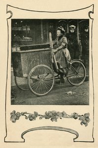 Jak se doručuje chléb v Paříži, 1901. od Unbekannt