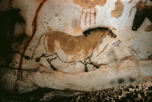 Jeskynní malba v Lascaux, Francie od Unbekannt